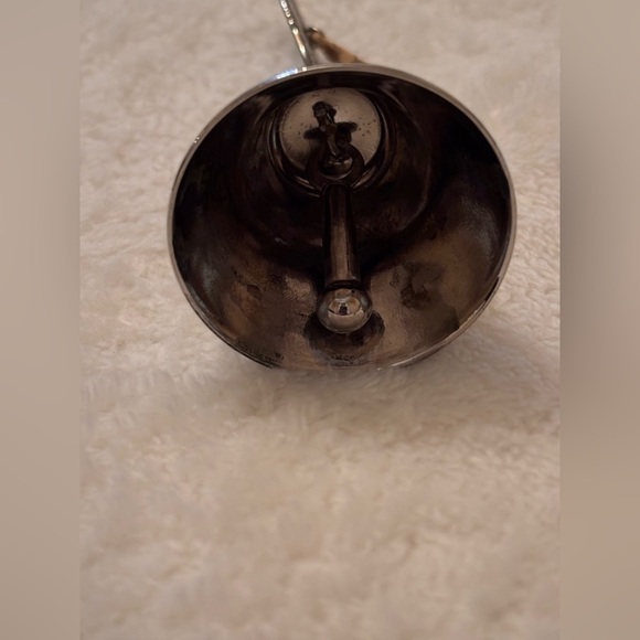 New Orleans Birthplace of Jazz Silver Souvenir Bell with Riverboat emblem - Picture 5 of 6